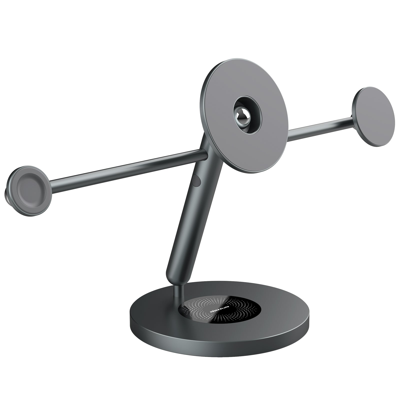 NILLKIN SnapBracnch Modular Devices Station Magnetic Mobile Phone Tablets Stand Holder with 360-Degree Rotating Base (Multitask Version) NILLKIN SnapBracnch Modular Devices Station Magnetic Mobile Phone Tablets Stand Holder with 360-Degree Rotating Base (Multitask Version)
